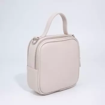 Сумка женская кросс-боди TEXTURA на молнии, 19719 см, бежевая