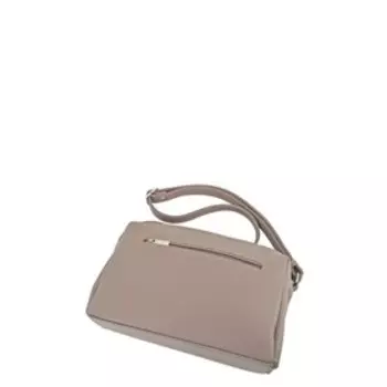 Сумка кросс-боди на молнии, цвет бежевый