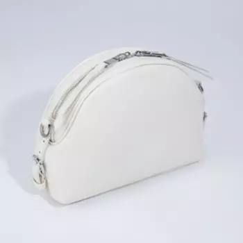 Сумка кросс-боди на молнии, цвет бежевый