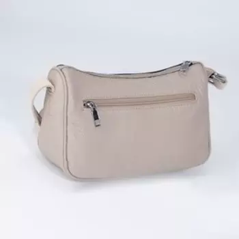 Сумка кросс-боди на молнии, цвет бежевый
