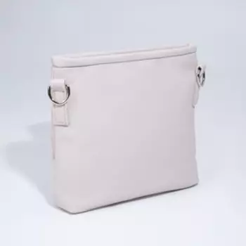 Сумка кросс-боди на молнии, цвет бежевый