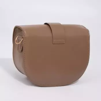 Сумка женская на магните, цвет бежевый