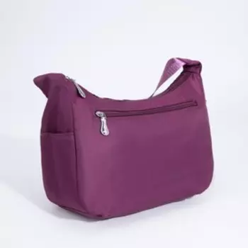 Сумка кросс-боди на молнии, цвет бордовый