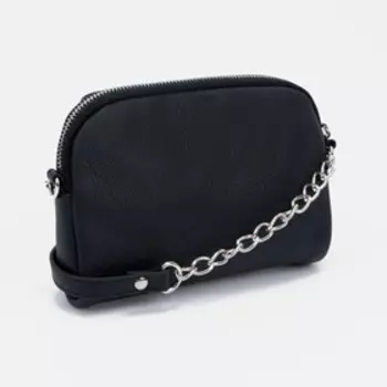 Сумка кросс-боди на молнии, цвет чёрный