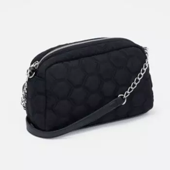 Сумка кросс-боди на молнии, цвет чёрный