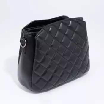 Сумка кросс-боди на молнии, цвет чёрный