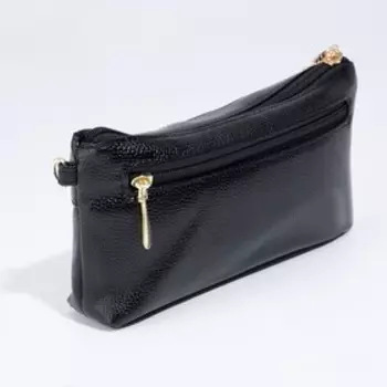 Сумка кросс-боди на молнии, цвет чёрный