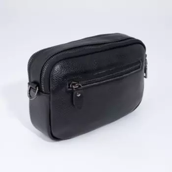 Сумка кросс-боди на молнии, цвет чёрный