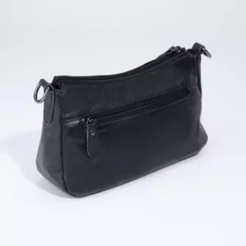 Сумка кросс-боди на молнии, цвет чёрный