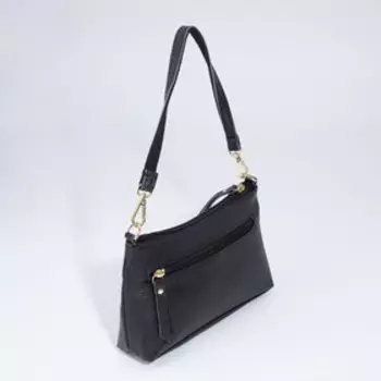 Сумка кросс-боди на молнии, цвет чёрный