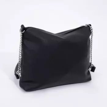 Сумка кросс-боди на молнии, цвет чёрный