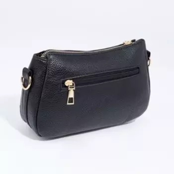 Сумка кросс-боди на молнии, цвет чёрный