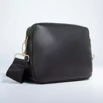 Сумка кросс-боди на молнии, цвет чёрный