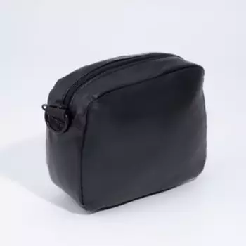 Сумка кросс-боди на молнии, цвет чёрный