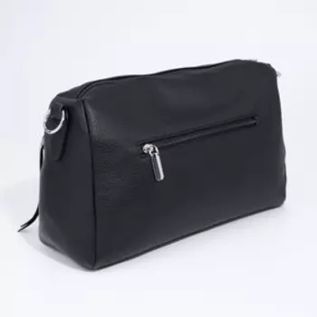 Сумка кросс-боди на молнии, цвет чёрный