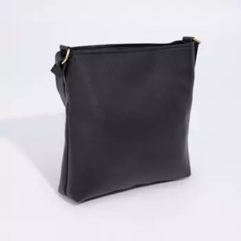 Сумка кросс-боди на молнии, цвет чёрный