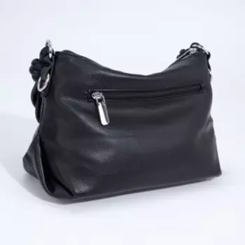 Сумка кросс-боди на молнии, цвет чёрный