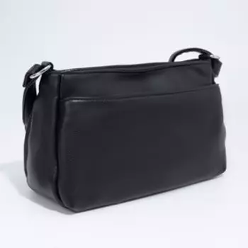 Сумка кросс-боди на молнии, цвет чёрный