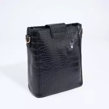 Сумка кросс-боди на молнии, цвет чёрный