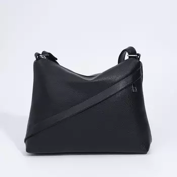 Сумка кросс-боди на молнии, цвет чёрный