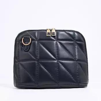 Сумка кросс-боди на молнии, цвет чёрный