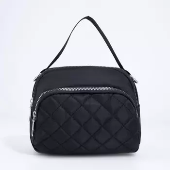 Сумка кросс-боди на молнии, цвет чёрный