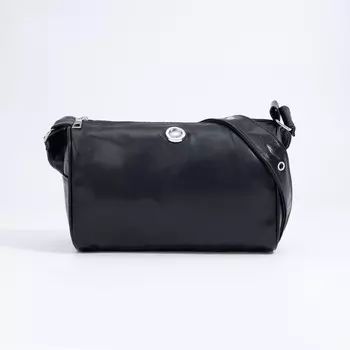 Сумка женская на молнии, цвет чёрный