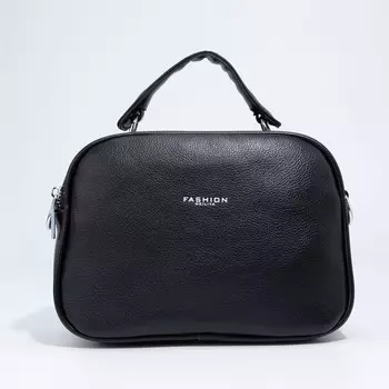 Сумка кросс-боди на молнии, цвет чёрный