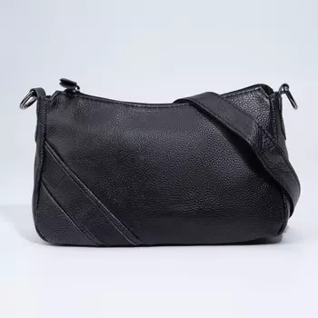 Сумка кросс-боди на молнии, цвет чёрный