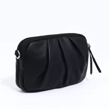Сумка кросс-боди на молнии, цвет чёрный