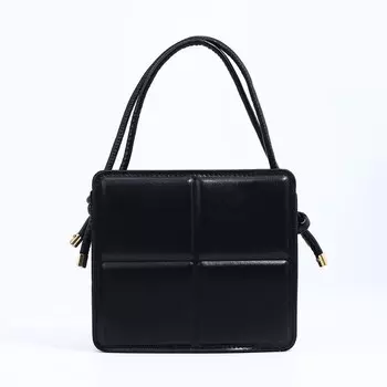 Сумка женская тоут на молнии, 196.517 см, чёрная