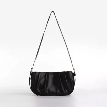 Сумка женская кросс-боди на молнии, 24713 см, чёрная