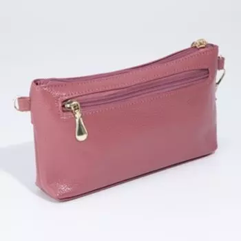 Сумка кросс-боди на молнии, цвет розовый