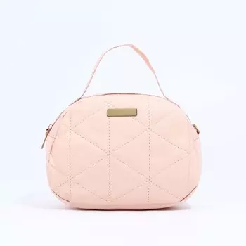 Сумка кросс-боди на молнии, цвет розовый