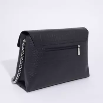 Сумка-мессенджер на магните, наружный карман, цвет синий