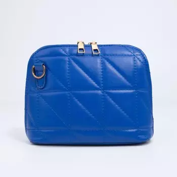 Сумка кросс-боди на молнии, цвет синий