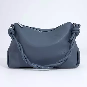 Сумка женская кросс-боди на молнии, 251420 см, синяя