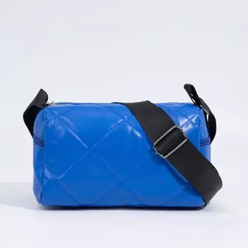 Сумка кросс-боди на молнии, цвет синий