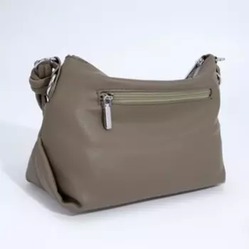 Сумка кросс-боди на молнии, цвет зелёный