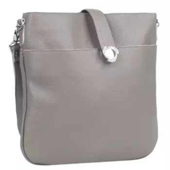 Сумка кросс-боди, отдел на хлястике, цвет капучино 26х20х1см