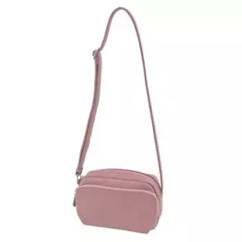 Сумка кросс-боди, отдел на молнии, цвет бежевый 14х20х7см