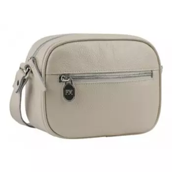 Сумка кросс-боди, отдел на молнии, цвет бежевый 19х15х7см