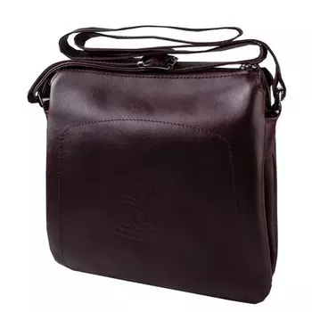 Сумка кросс-боди на молнии, цвет бордовый