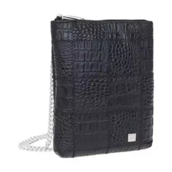 Сумка кросс-боди, отдел на молнии, цвет черный 14,5х19х3,5см