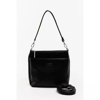 Сумка кросс-боди, отдел на молнии, цвет черный 28х24х10см