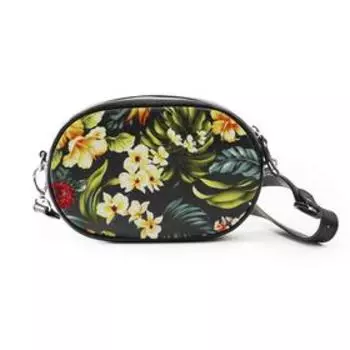 Сумка кросс-боди, отдел на молнии, цвет чёрный