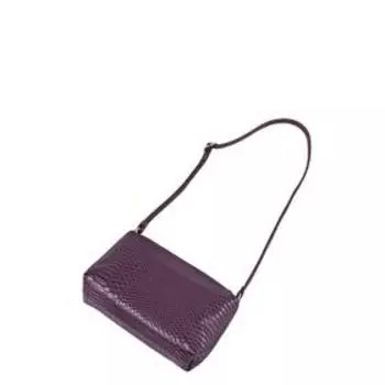 Сумка кросс-боди, отдел на молнии, цвет фиолетовый 25х10х18см
