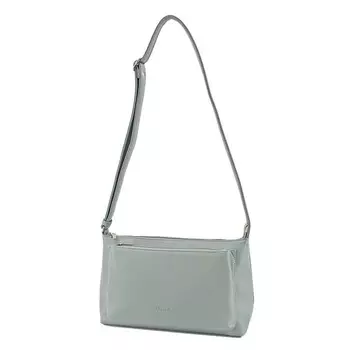 Сумка кросс-боди, отдел на молнии, цвет фисташка 20х30х89см