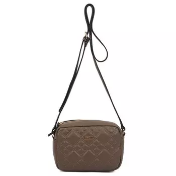 Сумка кросс-боди, отдел на молнии, цвет коричневый