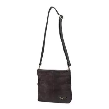 Сумка кросс-боди, отдел на молнии, цвет коричневый 25х5х26,5см